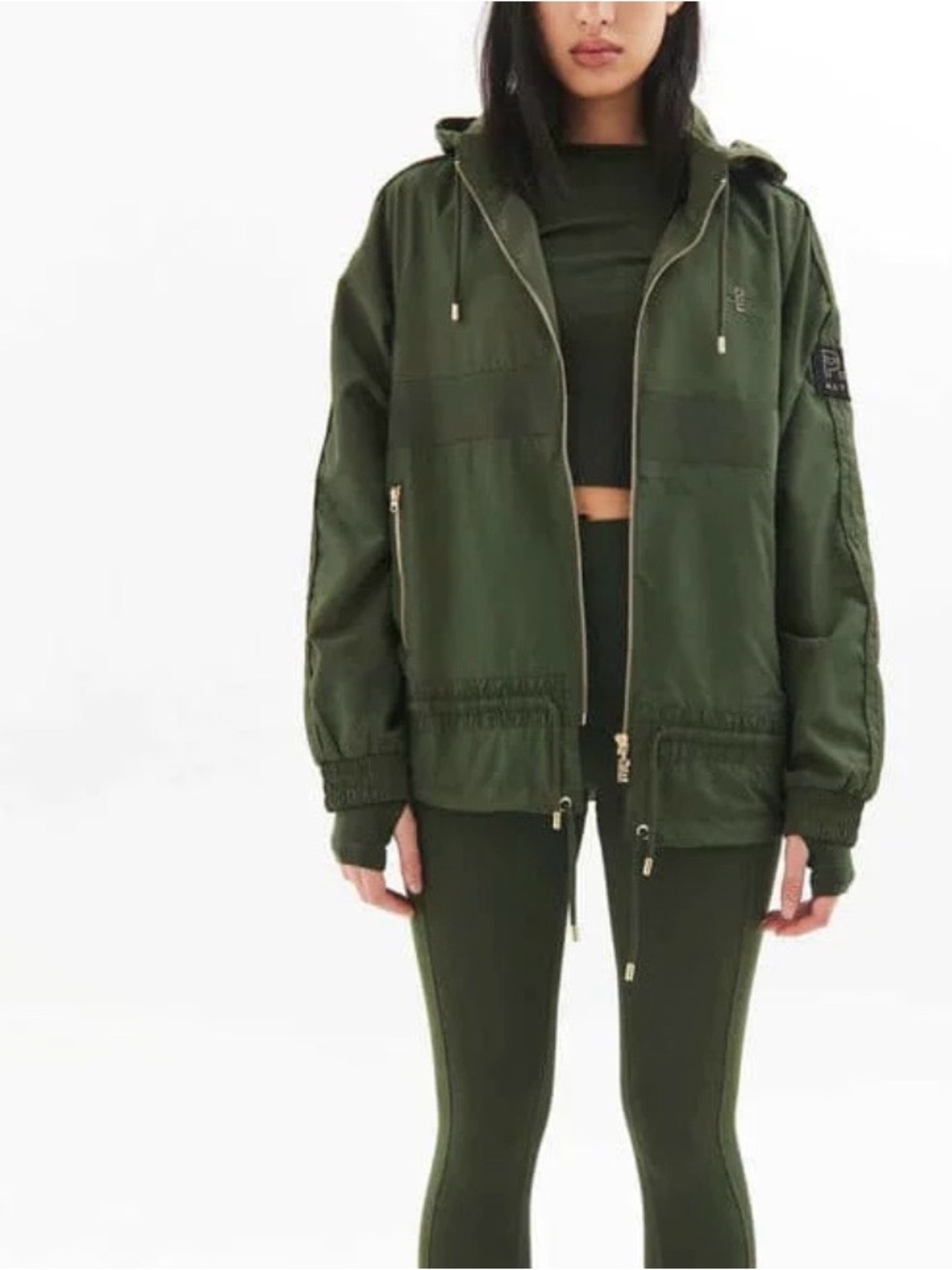 PE NATION MAN DOWN JACKET IN RIFLE
GREEN Small